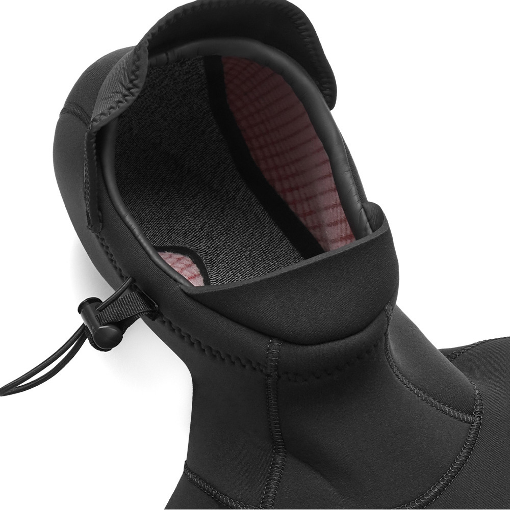 2025 Nyord Womens Furno Ultra Plus 6/5/4mm Hooded Chest Zip Wetsuit FUPW654001 - Black